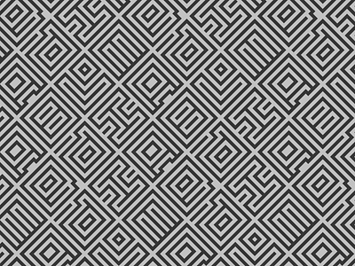 Pattern maze pattern typography