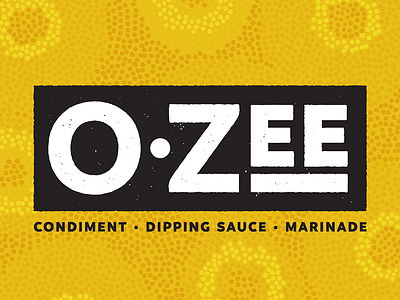 O-Zee Sauce australia branding condiment logo packaging sauce texture