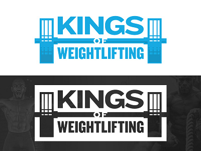 Kings of Weightlifting Logo gym kids program king los angeles olympian pro bono weightlifting weights workout