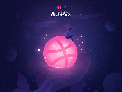 Hello dribbble 插图