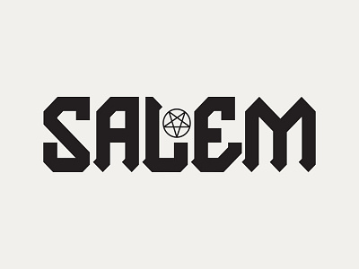 Salem branding design graphic design logo type typography