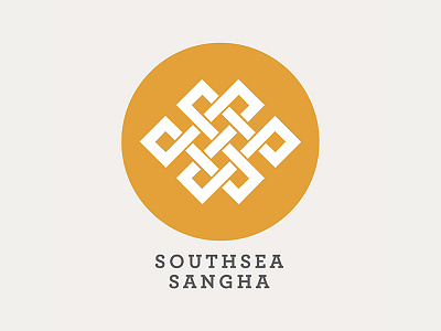 Southsea Sangha branding design graphic design logo