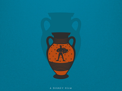 Minimal Movie Poster Series | Hercules atlanta design disney gothedistance hercules illustrator layout minimalism modern movieposter nostalgia