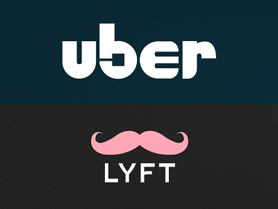 Brand Identity Switch Series | Rides atlanta branding brandswap design illustrator lyft ridesharing uber