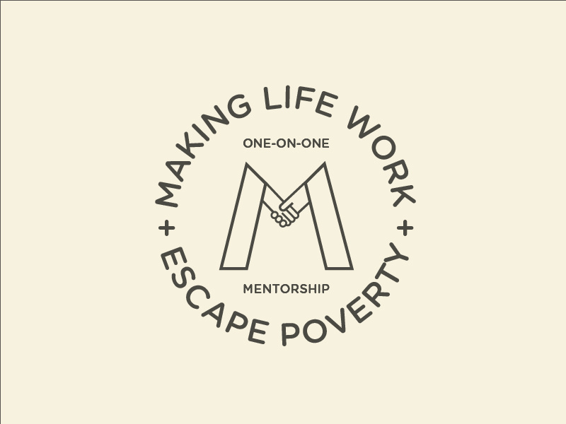 Making Life Work atlanta creative probono nonprofit branding brandidentity logodesign illustrator design