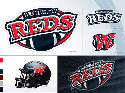 Logocontest Post2Post 2020 branding contest design football icon illustration logo reds redskins vector