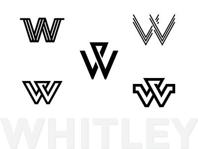Whitley Family W Icon apparel wear brand branding clothing design graphic design icon illustration letter logo texas typography vector w
