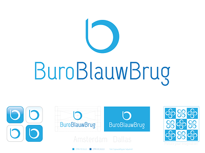 Buro BlauwBrug 2022 logo update amsterdam bbb blauwbrug branding cartoons dallas design dutch design graphic design icon illustration logo vector