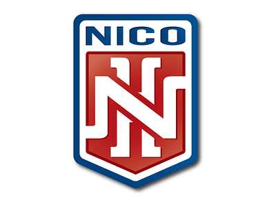 Nico Hernandez boxing logo nh nico schield usa