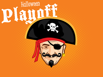 Aarrr! RMS Halloween Playoff halloween illustration pirate