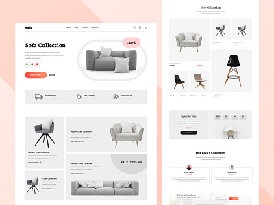 Furniture Ecommerce Design