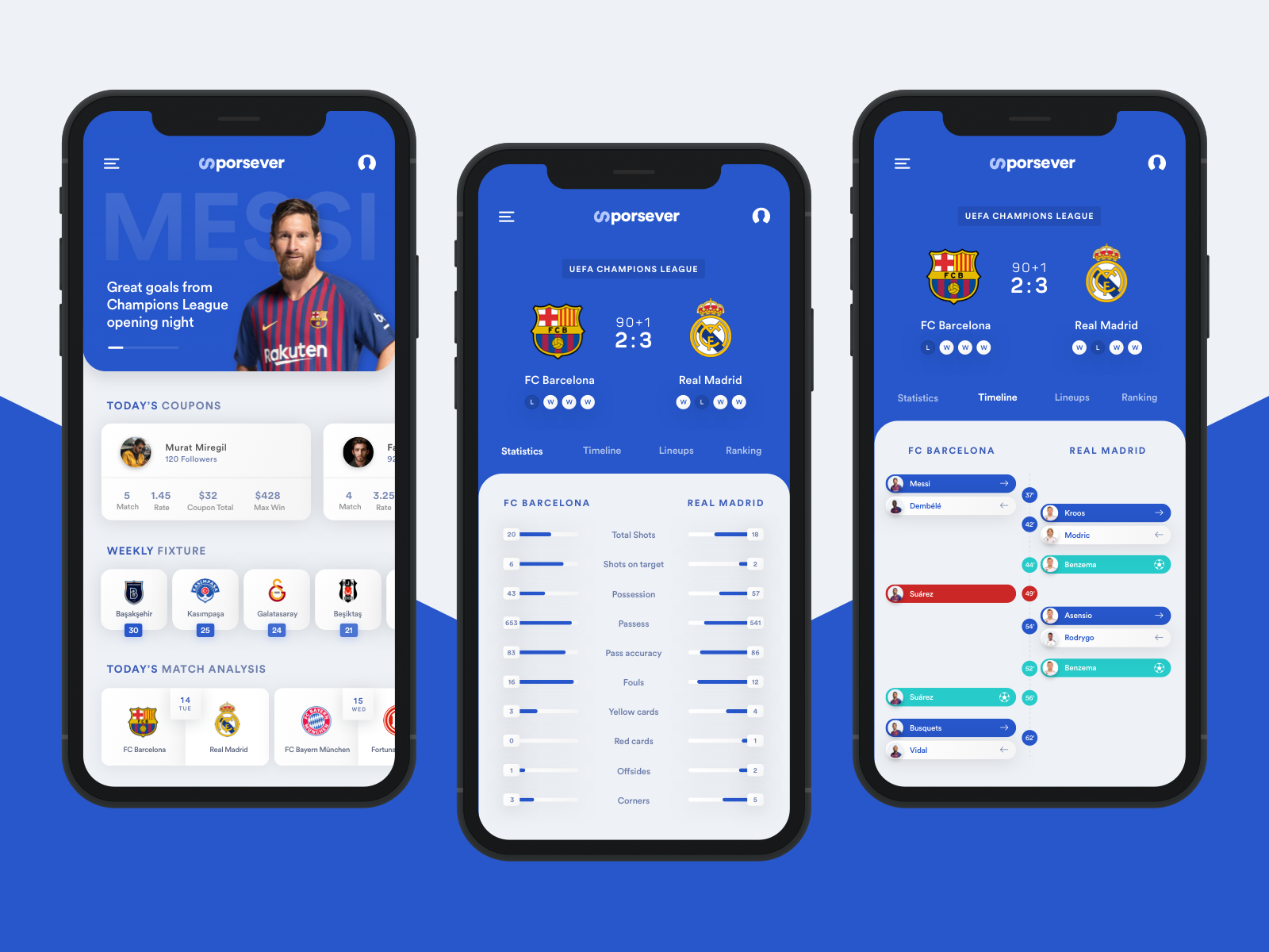 Sports News And Score App By Murat Miregil On Dribbble