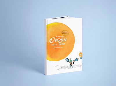 Design Tribe book cover branding design illustration typography vector