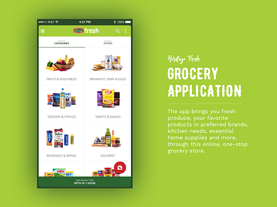 Online Grocery App - Heritage Fresh