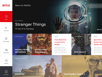 Netflix- Redesign concept