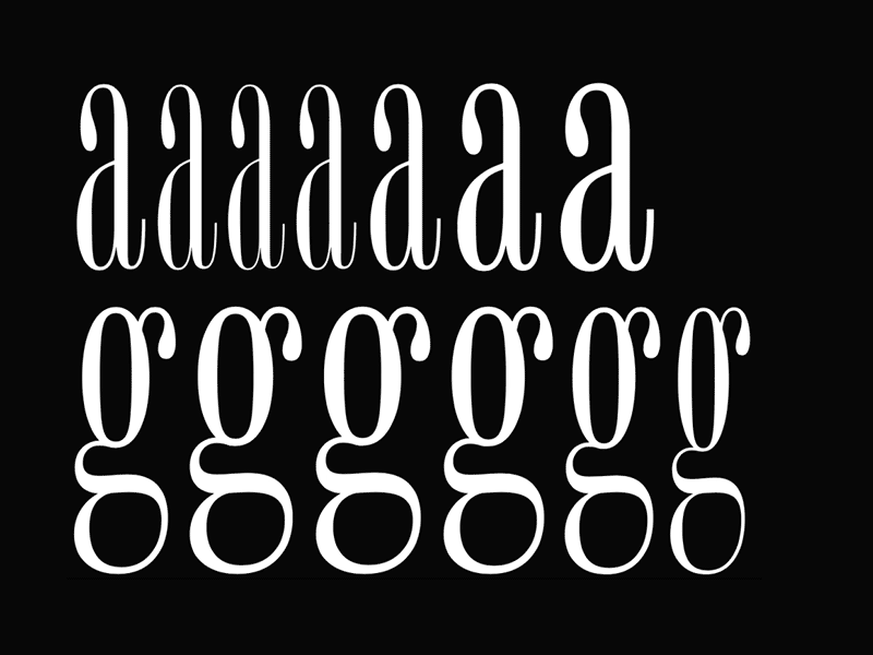 Adelaide type type design typeface typography