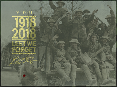 Remembrance Day 2018