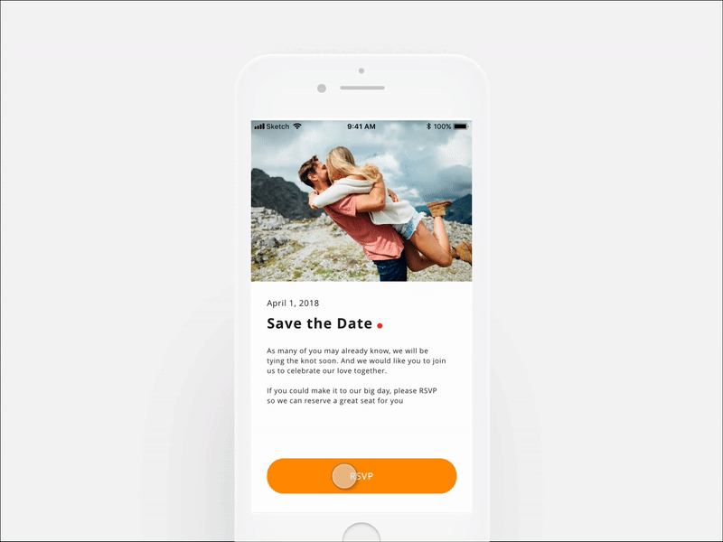 Save The Date By John Teo On Dribbble