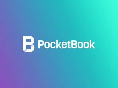 PocketBook Logo blockchain branding crypto graphic design logo