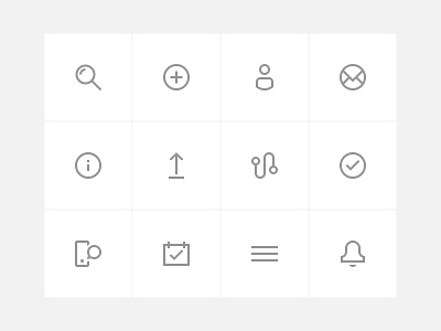 App Icons app icons kit picto pictograms set social
