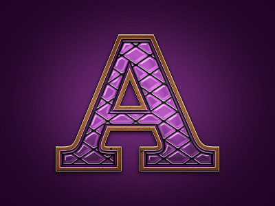 Letter a letter lettering slot game symbol