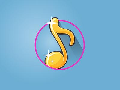 Music note game icon