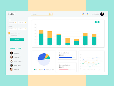 Finance Dashboard 3