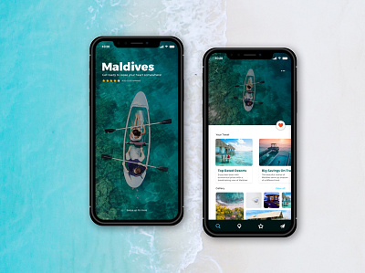 Maldives 1 App Screen app app design behance daily ui dailyui design dribble mobile mobile app mobile app design ui ui design uidesign uiux user experience user interface ux ux design uxdesign