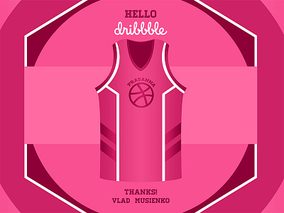 Debut Shot debut dribbble hello shot