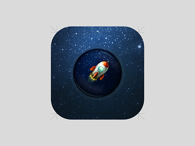 Game Icon app apple galaxy game icon ios ios 7 iphone launch milky way rocket space