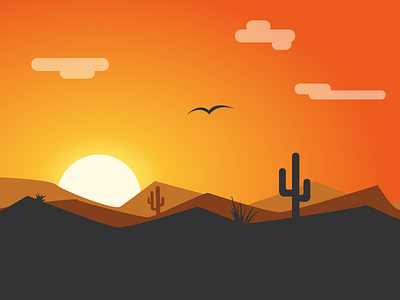 Desert Sunset