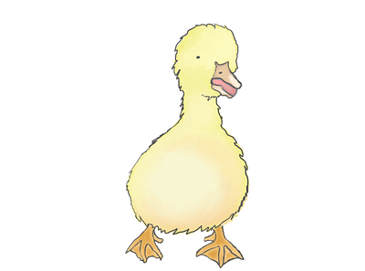 Duckling design digital art