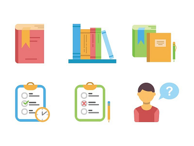 Study icons