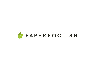 Paperfoolish - the Creative Design Firm 2015 branding logo design typography