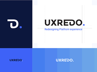 UXREDO logo brand branding logo vector