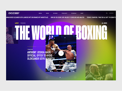 DCC Boxing — Web Journal