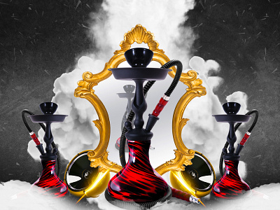 Hookah Flyer branding design flyer graphic design