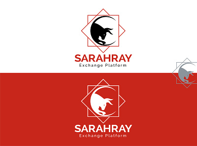 Sarahray Exchange Platform branding design graphic design logo typography vector
