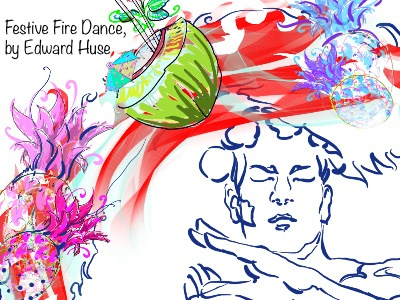 Festive Fire Dance by Edward Huse on Dribbble