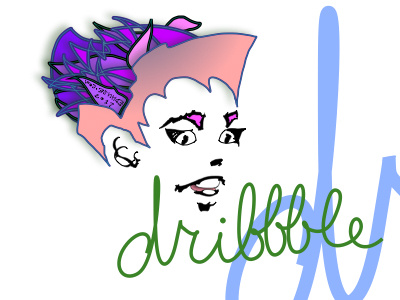 Impen miss is in Love with dribbble club imp kid pixie