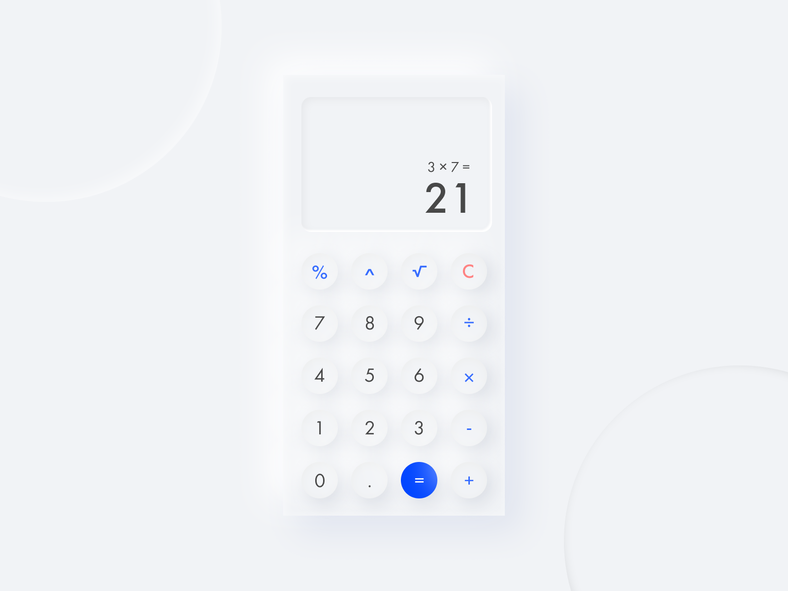 Calculator App By Marat Wolf On Dribbble