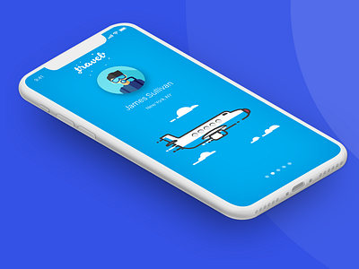 Travel app Concept design graphic uiux web