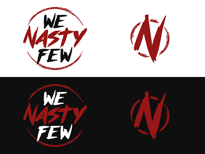 Logo - We Nasty Few brand brand identity branding design logo vector