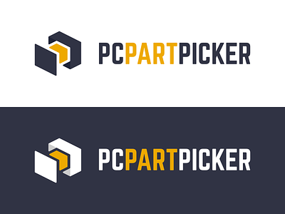 Logo Concept - PC PartPicker brand design brand identity branding branding design clean concept icon logo partpicker pc slimple