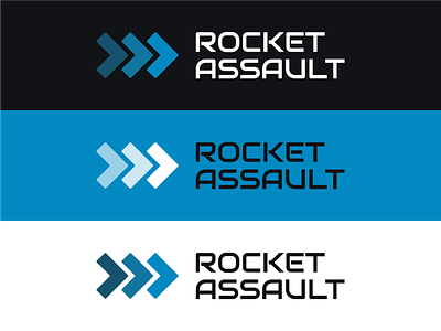 Logo Concept - Rocket Assault brand design branding branding design clean concept icon logo rocket simple vector