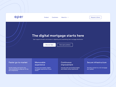 Oper Website Redesign