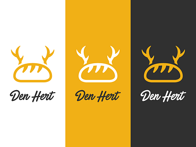 Logo Concept - Bakery "The Deer" bakery brand identity branding clean concept design icon logo simple vector