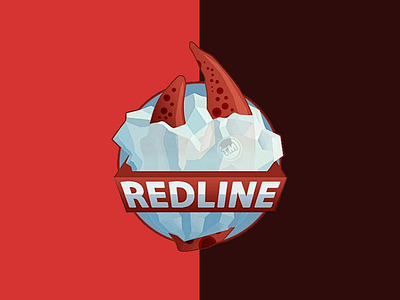 RedLine team branding e sport esport esportlogo game games logo logotype