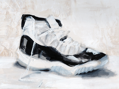 Concords basketball illustration painting