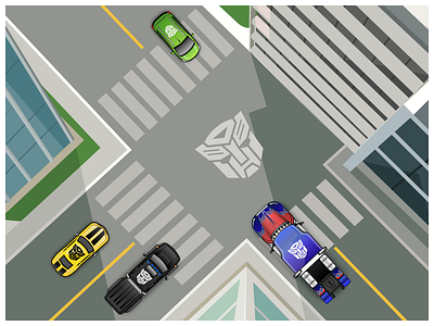 Transformers cars icon ola olacabs topview transformers truck truck topview